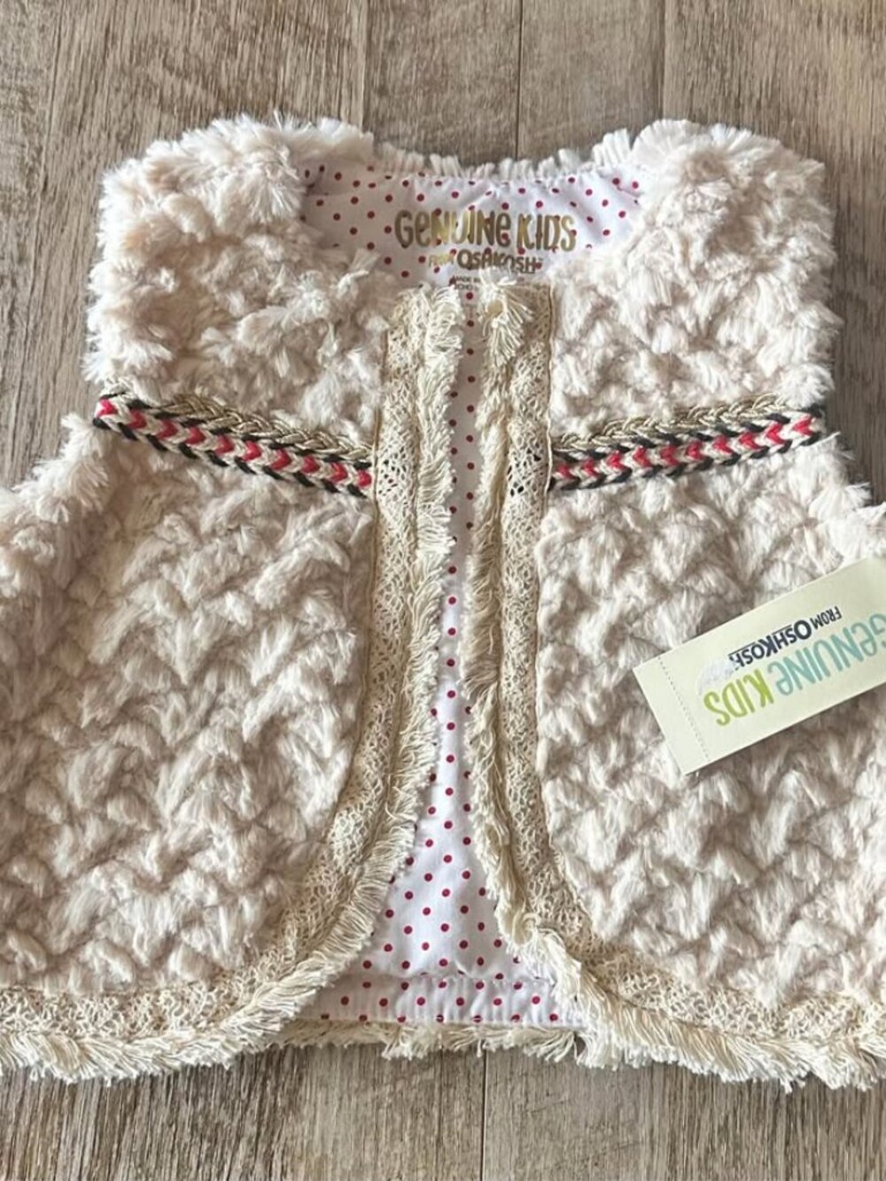 Genuine Kids from OshKosh Faux Fur Vest